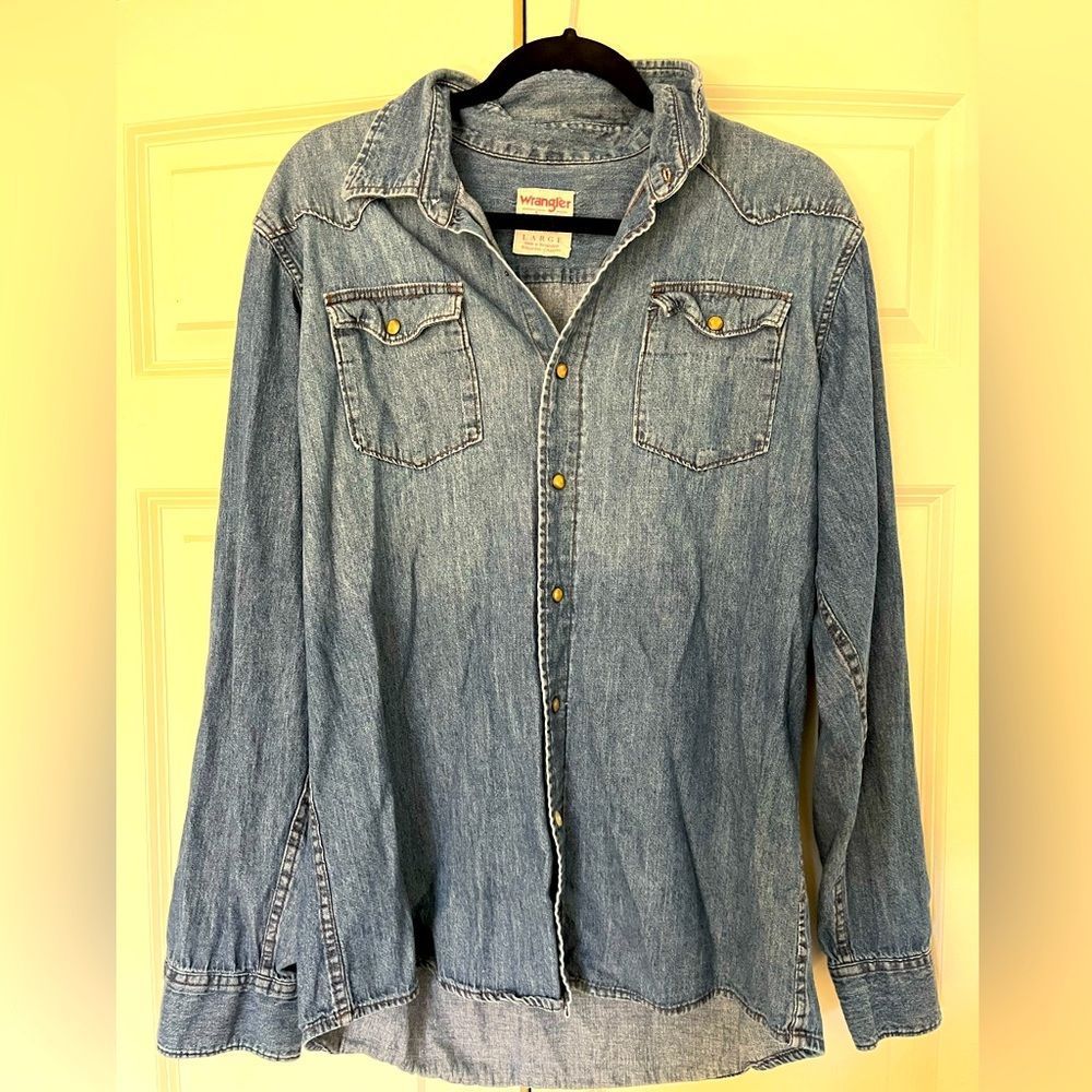 WRANGLER JEAN VINTAGE BUTTON UP